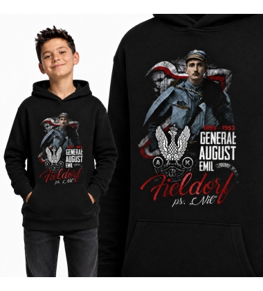 Bluza z kapturem dziecięca Patriotyczna GENERAŁ NIL